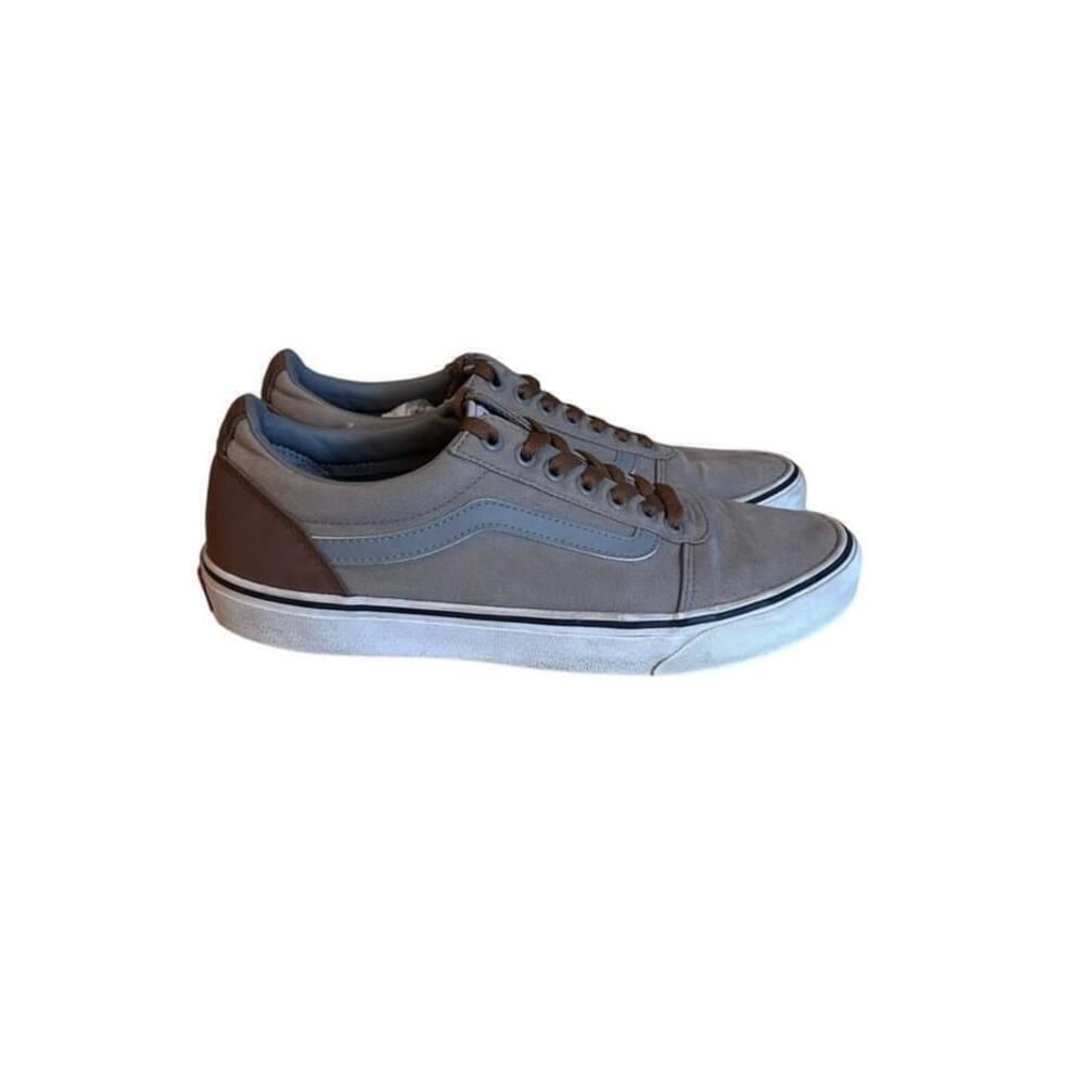 Vans Men’s Ward Deluxe Sneaker Frost Grey/Acid Denim Size 10.5 - Picture 5 of 10